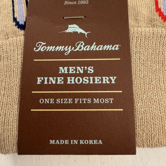 Tommy Bahama Multicolor Palm Tree Casual Socks New K2 - Picture 2 of 3